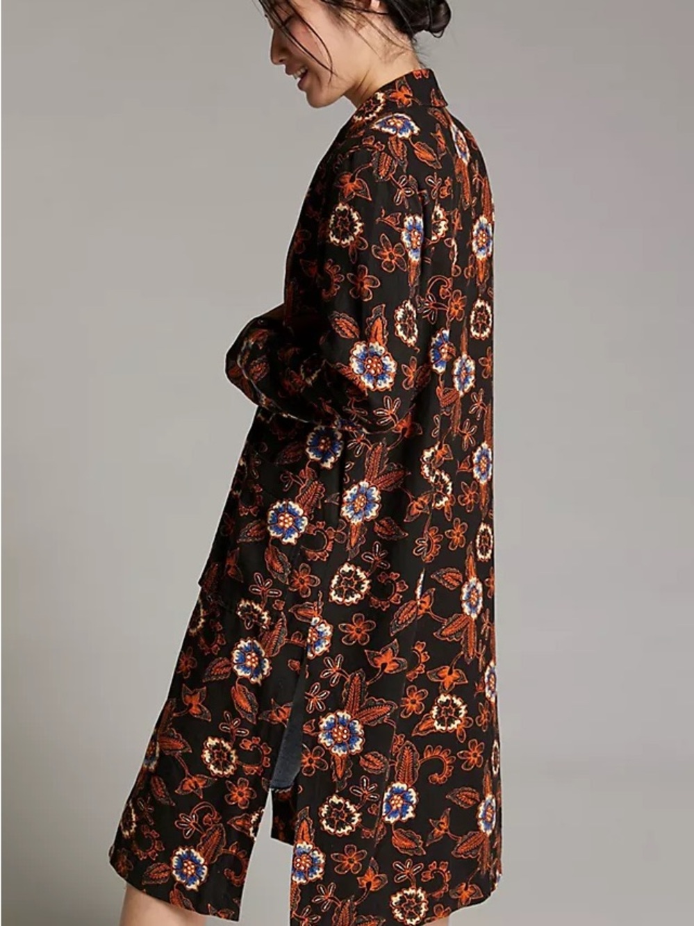 Anthropologie Jessa Paisley Duster Jacket (Small) - Picture 2 of 7